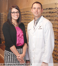 Bethany and Dr. M. Kory Scullawl, Vision Clinic Downtown