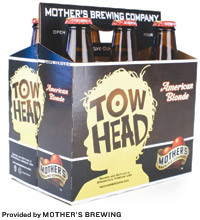 Mother's Towhead, one of the brewery's year-round selections, is among the brews selling in nine southwest Missouri Wal-Mart stores.