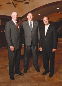 President Gary E. Metzger, Executive Vice President Garry Robinson and Chief Operating Officer and Counsel Blake Thomas