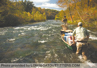 Kyle Kosovich takes clients on river excursions in handmade longboats.