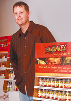 Jeff Brinkhoff, president of Mount Vernon-based Red Monkey Foods, is capitalizing on the company's own label after finding success in the private label sector.