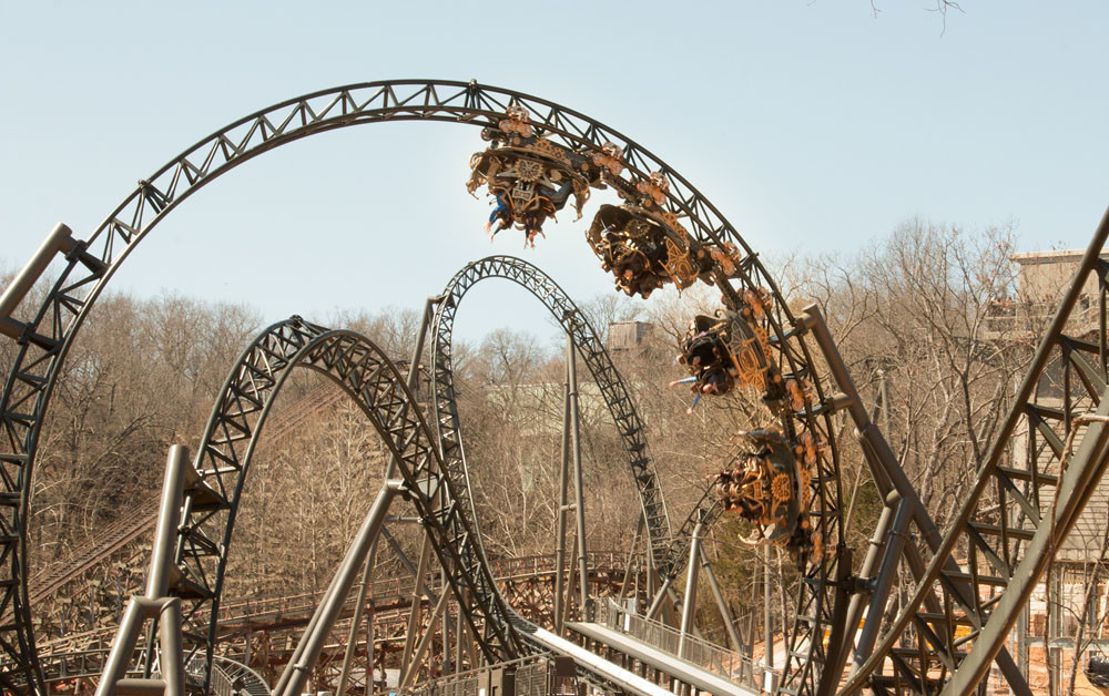 A person who was symptomatic went to Silver Dollar City on the first day it reopened to the general public.