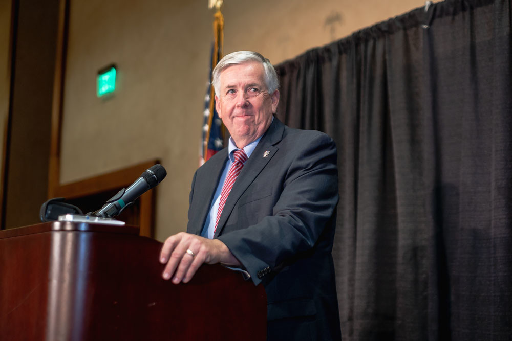 STATE OF THE STATE: Recently sworn-in Gov. Mike Parson says transportation infrastructure is a priority.