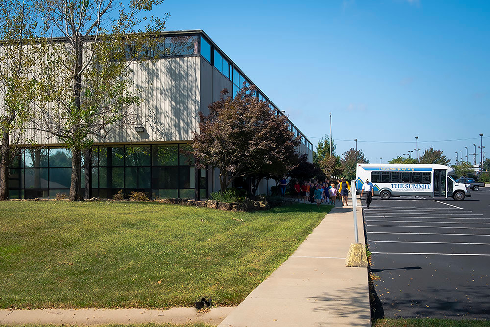 The Summit Preparatory School is now operating at its new campus on Walnut Lawn.