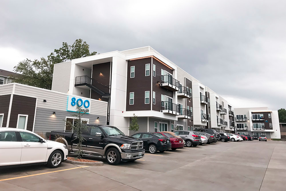 The newly opened 800 South is 99 percent occupied, according to the property manager.