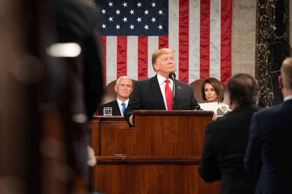 President Donald Trump on Tuesday delivers his second State of the Union address.