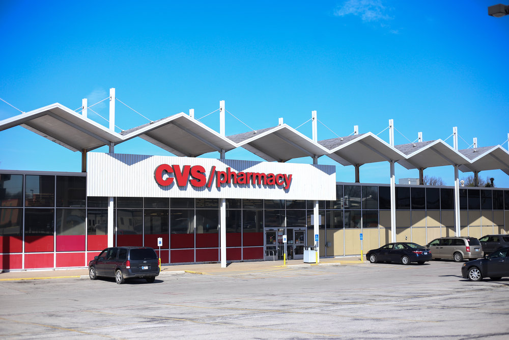 The former CVS store at 1735 S. Glenstone Ave. is now listed for lease.