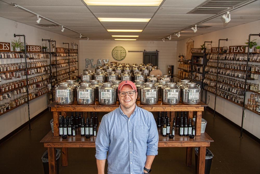 MAKING A NAME: Tantara Farms co-owner Clayton Lile says growth for the company is entirely organic.