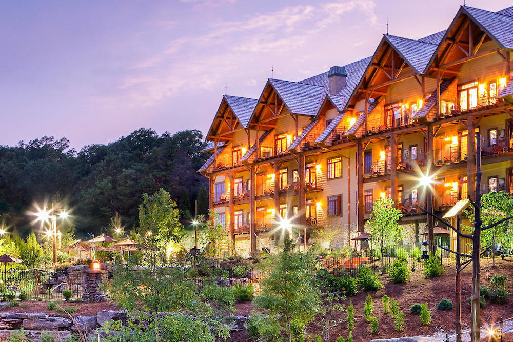 The Wilderness Club at Big Cedar is among timeshare interests sold by Bluegreen Vacations inside Bass Pro Shops stores.