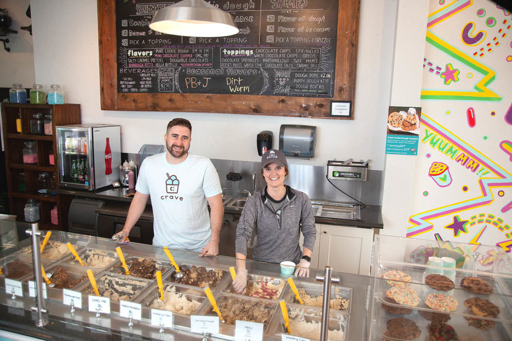 COOL DOUGH: Crave Cookie Dough, an edible cookie dough venture owned by Dylan Collins and Maggie West, plans to target the south side next.
