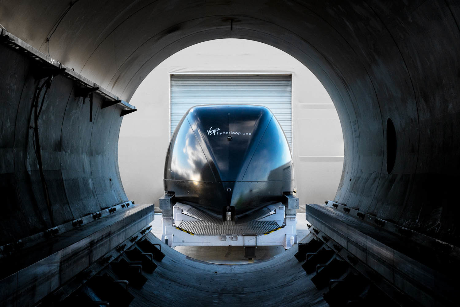 EYE ON THE FUTURE: Los Angeles-based Virgin Hyperloop One wants to make high-speed travel a reality with a steel, vacuum tube that transports passenger pods at nearly 700 mph.