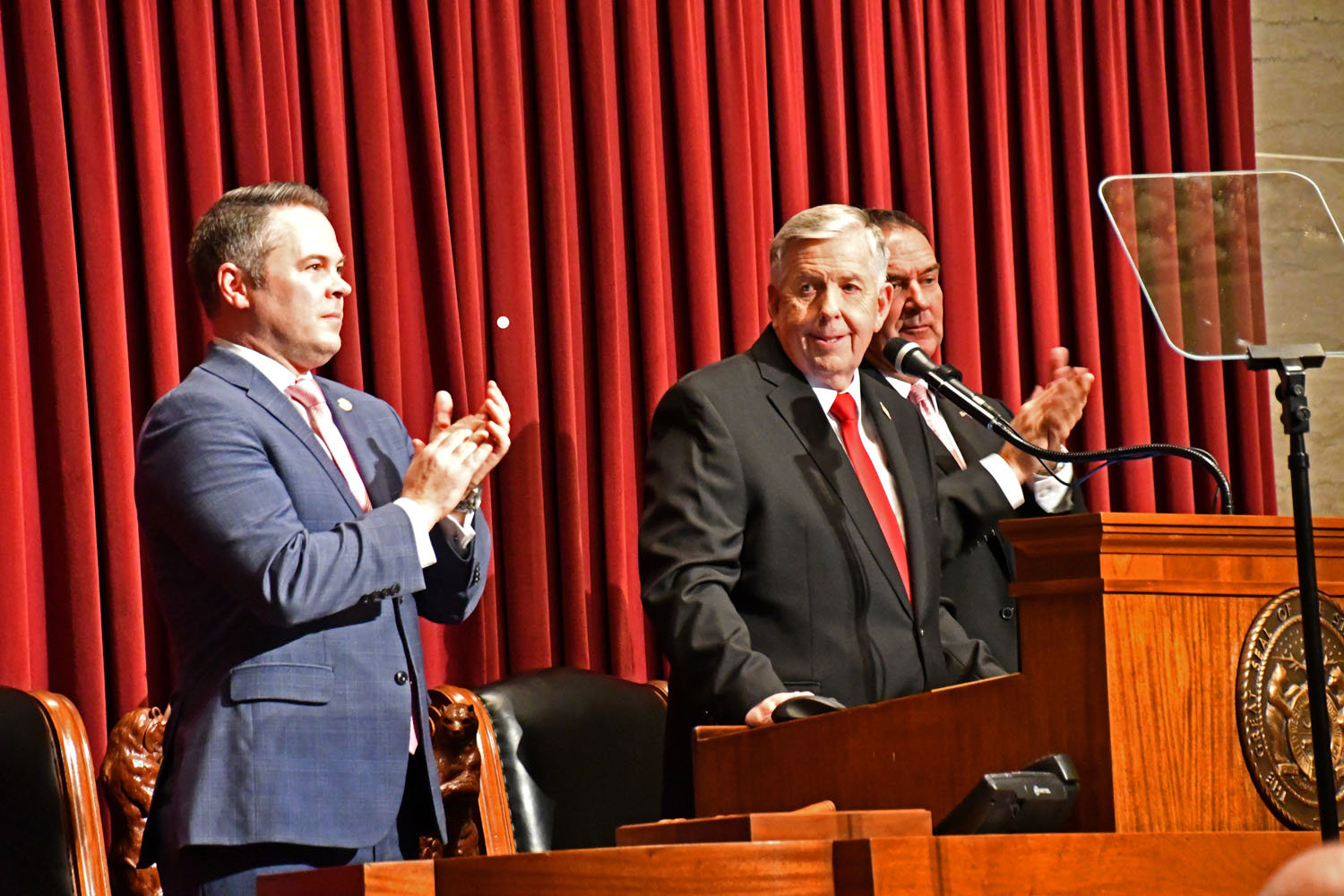 Gov. Mike Parson recommends funding for workforce development initiatives, including MoExcels, during the Jan. 15 State of the State address.
