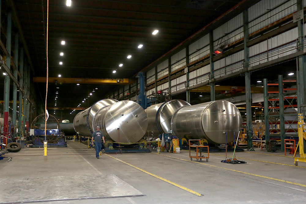 Paul Mueller Co.'s stainless steel work is considered essential manufacturing during the pandemic.