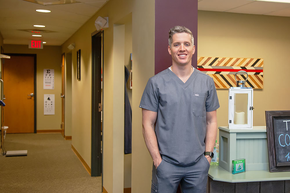 Shown here in the company's Springfield office, Command Family Medicine owner Dr. Luke Van Kirk’s direct primary care practice is seeking a site in Branson.