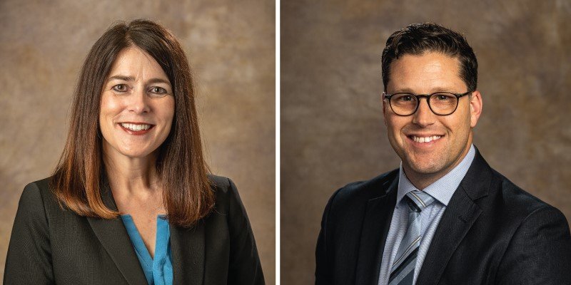 Amy Derdall and Brent Baker are hired to report directly to CU General Manager Gary Gibson.