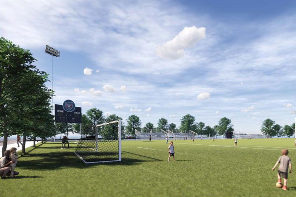 FUTURE FIELDS: Sporting Springfield officials hope Phase I of a new soccer complex will be done in August. H Design Group is the project architect.