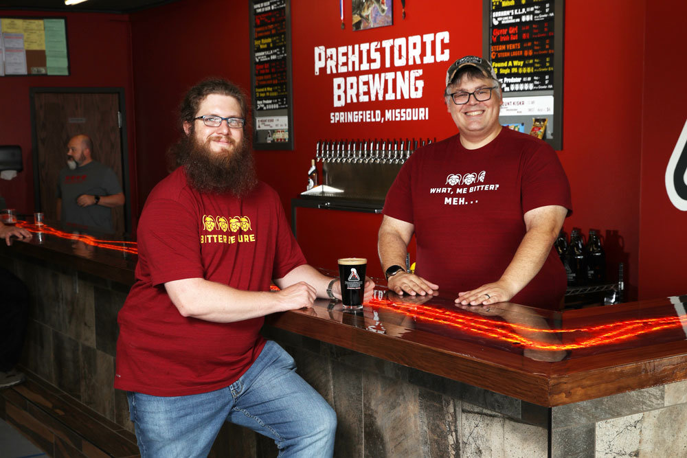Charley Norton and Keith Davis, Prehistoric Brewing Co. LLC