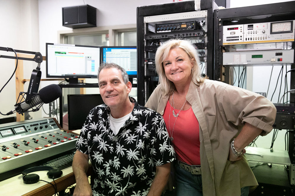 CALL IT A COMEBACK: Kevin Howard and Liz Delany returned to the airwaves this month on 98.7 The Dove through Zimmer Midwest Communication's pending purchase of Meyer Communications.