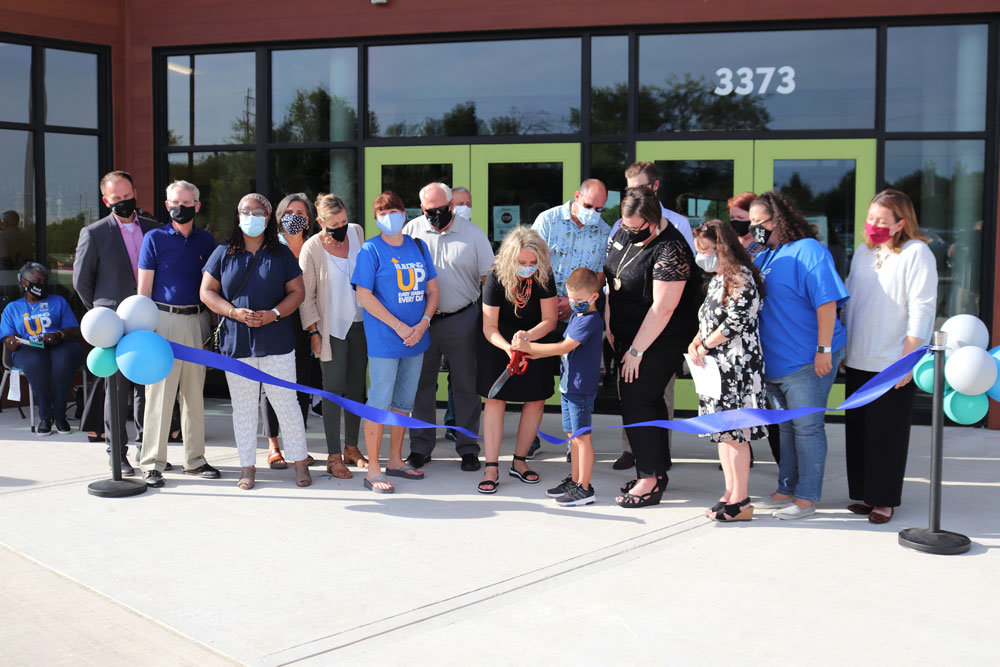 IN SESSION
Springfield Public Schools officials on Sept. 3 ceremonially cut the ribbon on the Adah Fulbright Early Childhood Center. The school is named after a longtime SPS teacher who graduated from the district in 1891.