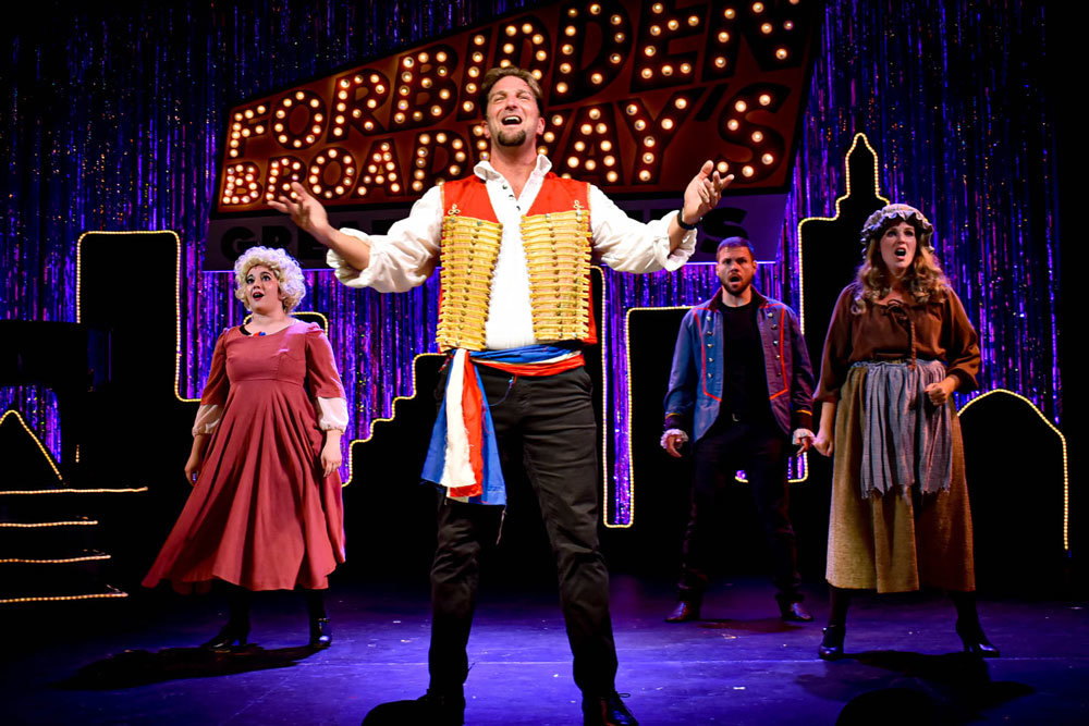 The Landers Theatre has occupancy limitations for shows suc has "Forbidden Broadway's Greatest Hits."