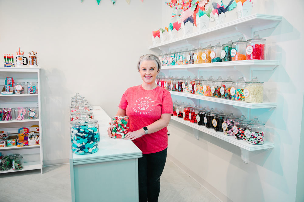 The oncoming Christmas season is the longest and busiest part of the year for Bon Bon's Candy House, says co-owner Bonnie Nolen.
