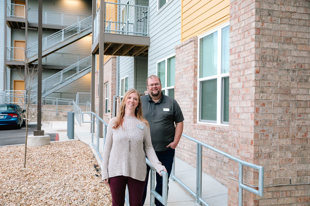 Life360 Community Services' Rachel Newkirk and Jeremy Hahn say the Y Gardens apartment complex was 100% leased within weeks of opening.
