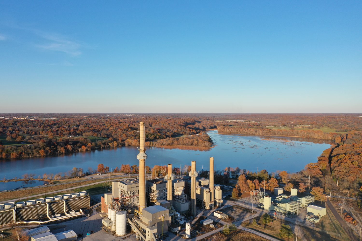 The majority of James River Power Station’s power-generation operations are no longer in use.