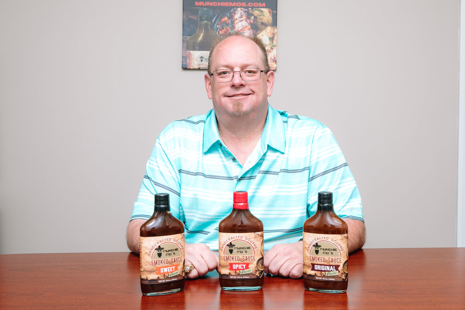 Co-owner Don Helms says the company plans to add a steak sauce and salsas next year.