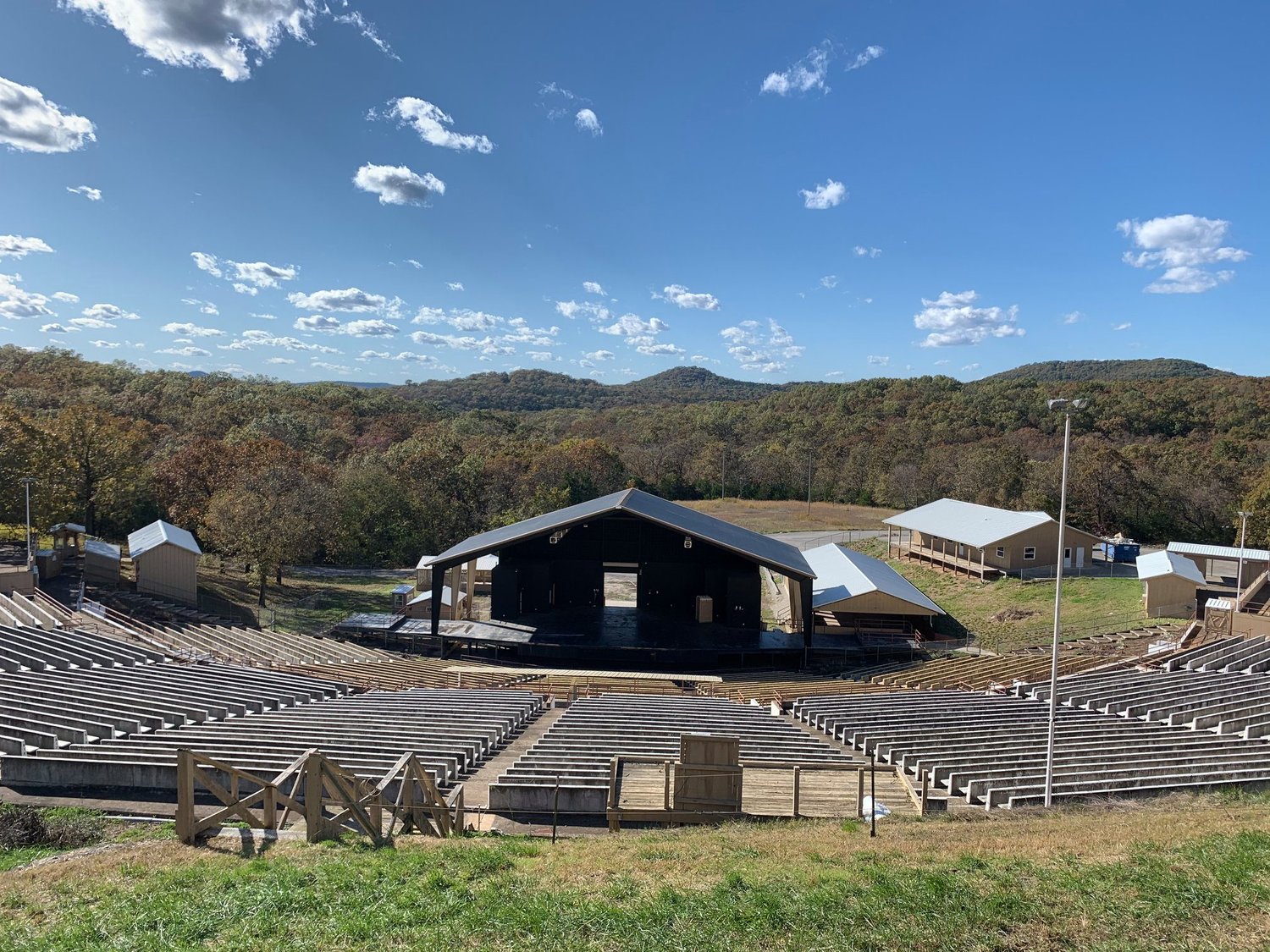 Black Oak Mountain Amphitheater is scheduled to host acts including Trace Adkins and Nelly.  