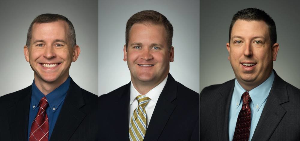 Jim Ashley, Eric Rogers and Ryan Sivill are named partners of the firm.