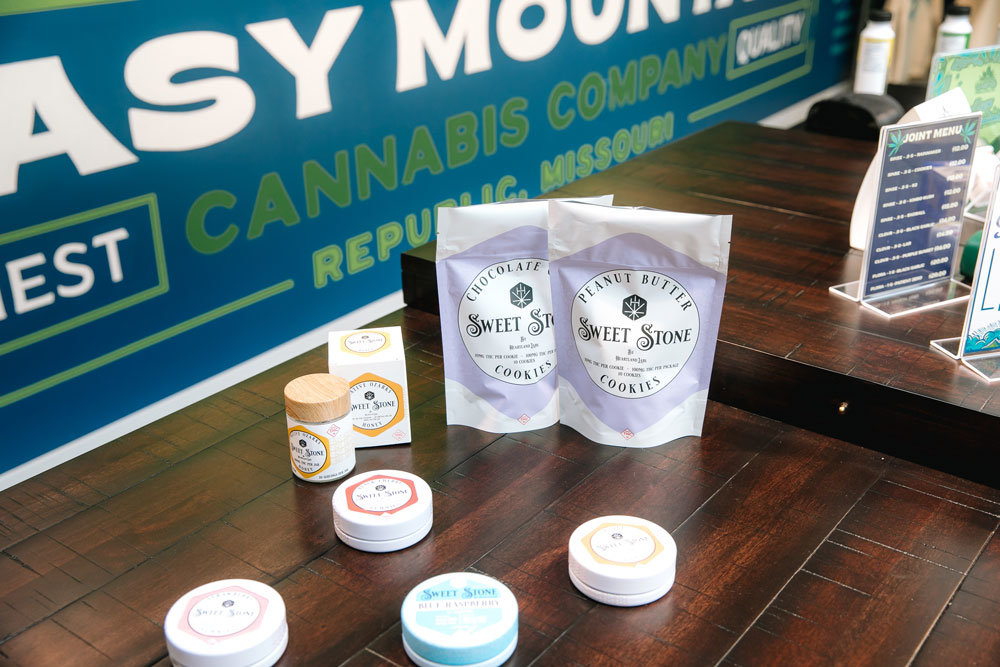 Easy Mountain Cannabis sells all products of Heartland Labs, including its cookies, gummies and honey.