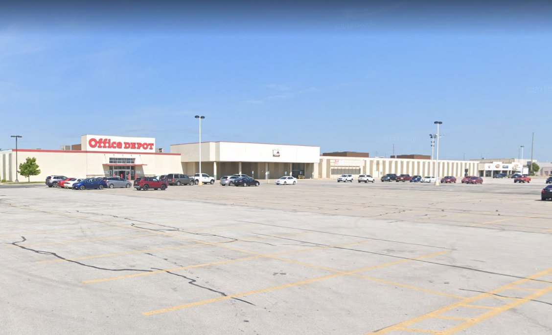 The former Kmart closed in 2017.