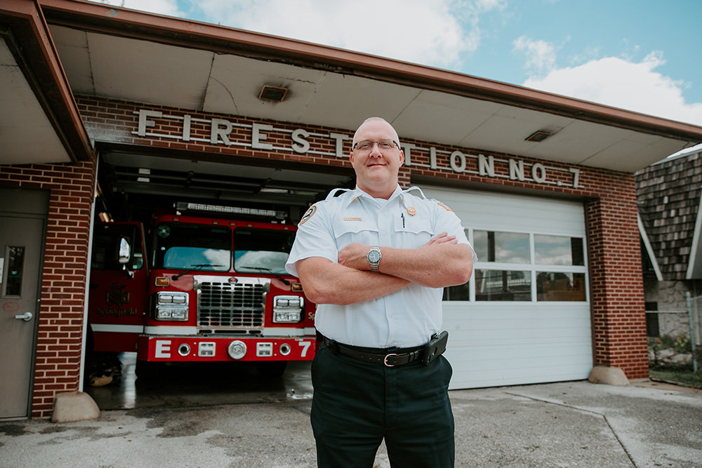 BUILDING ANEW: Springfield Fire Department Chief David Pennington expects Fire Station No. 7 on East Sunshine Street to be demolished next year and replaced in 2023.