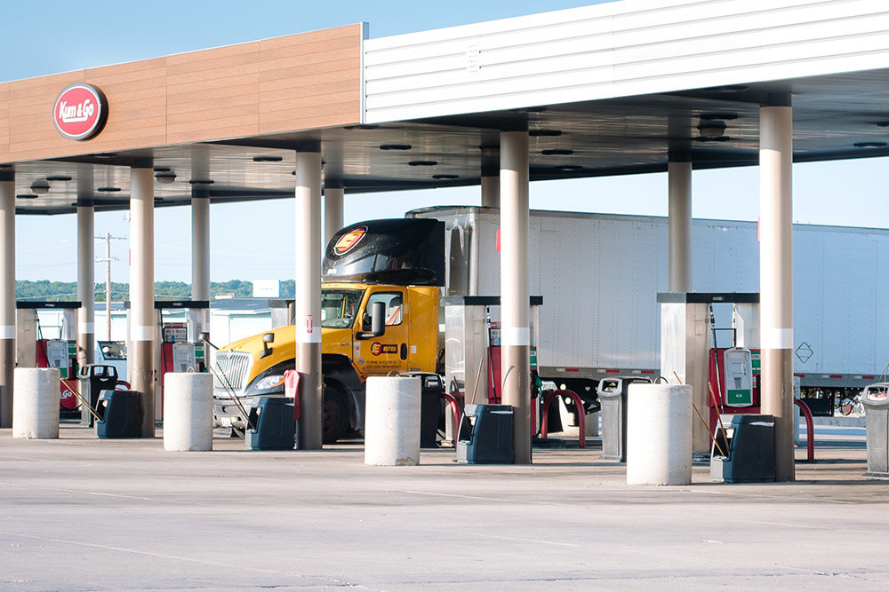 FUELING UP: Gas prices are rising nationally and truck drive shortages may cause supply issues this year, according to industry officials.