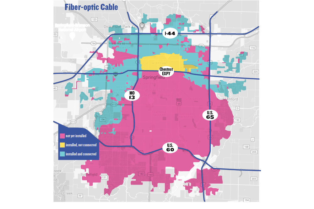 Fiber has been installed on most of the north side as of June 7. Between Commercial Street and Chestnut Expressway, lines are installed and awaiting connection by Quantum Fiber.

Source: Quantum Fiber