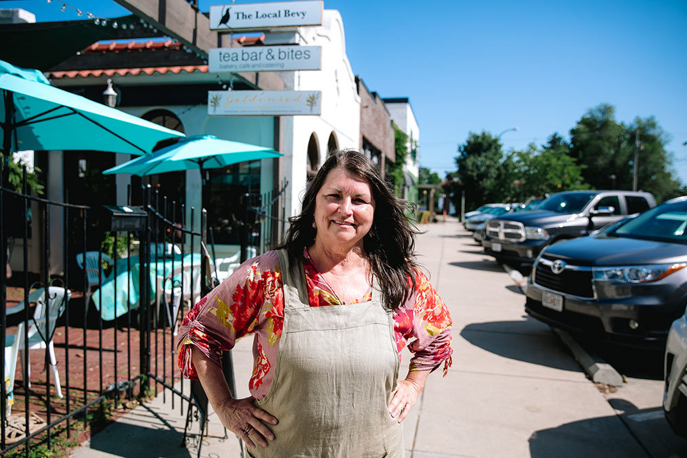 Tea Bar & Bites owner Colleen Smith favors the construction but acknowledges her sales may temporarily be impacted this summer.