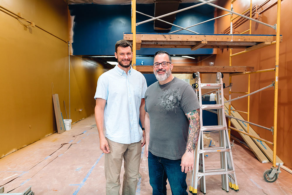 IN THE BREW: Banter Brewing Co., co-ownned by Brian Harbison and Jon Weddle, expects to launch its south Springfield venture in August.