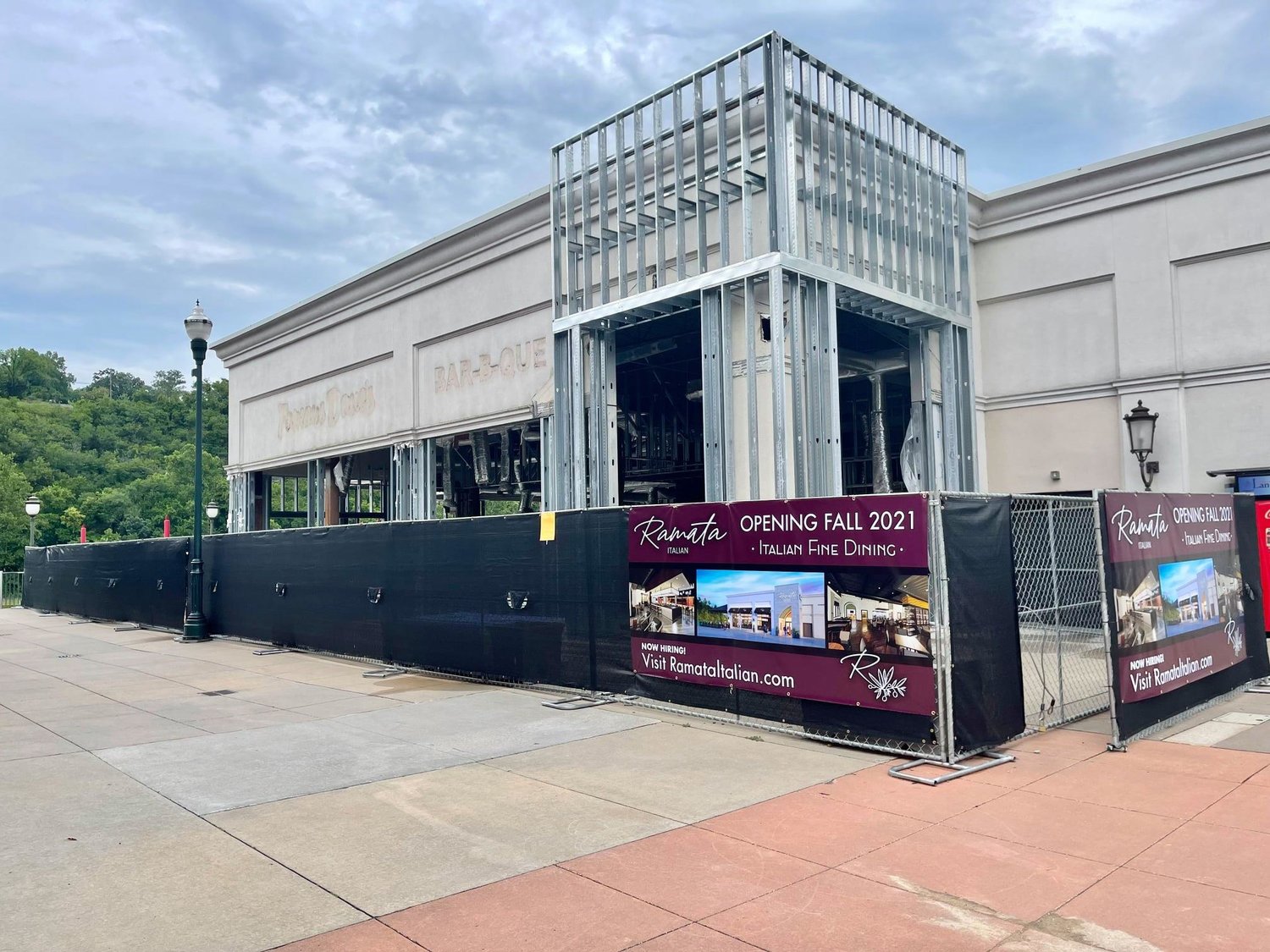 Branson Landing owner HCW is renovating a space that previously housed Famous Dave's for a new concept called Ramata Italian.