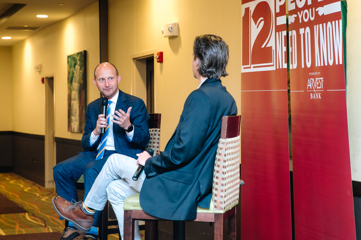 In an interview with SBJ Editorial Vice President Eric Olson, right, BKD CEO Tom Watson says the firm's growth has been 75% organic over the past decade.
