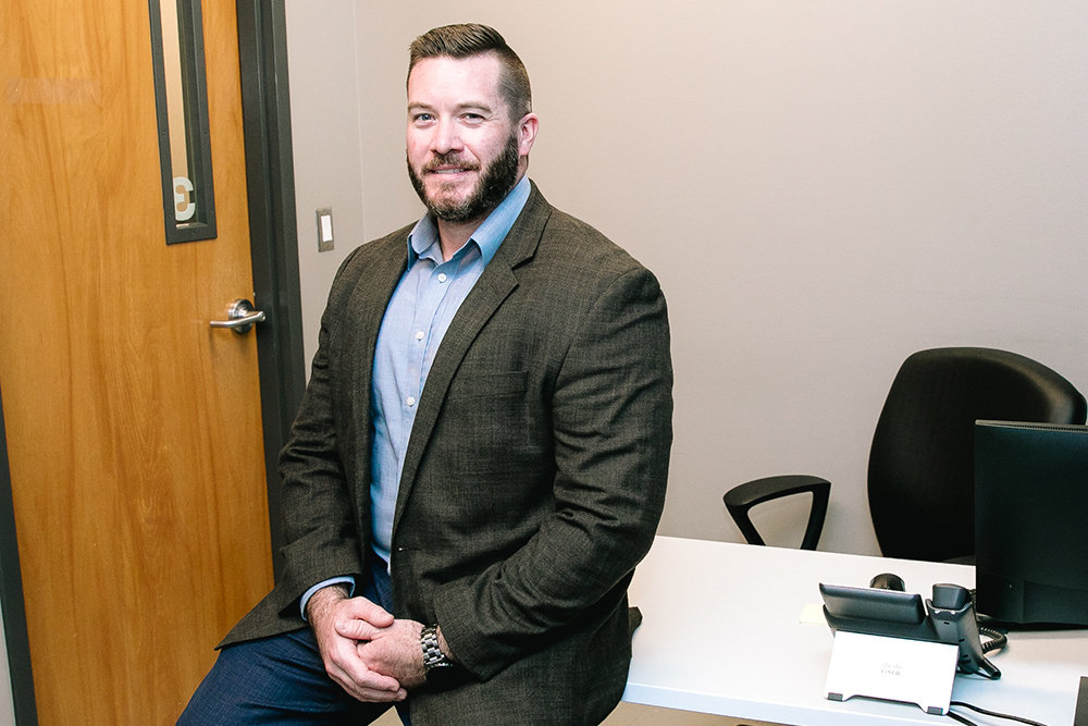 AGENCY ASSISTANCE: Burrell Behavioral Health's Dustin Brown says the agency's rapid access unit, which opened last yera, has increased its clients served to nearly 180 per month.