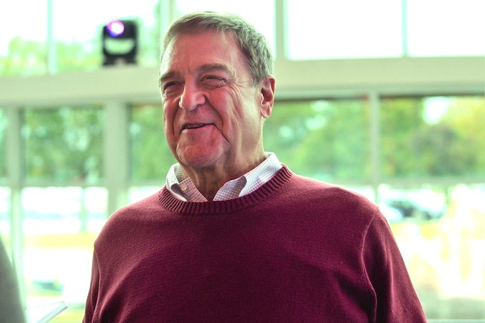 Actor John Goodman visited MSU in 2019 to help launch the school's capital campaign.