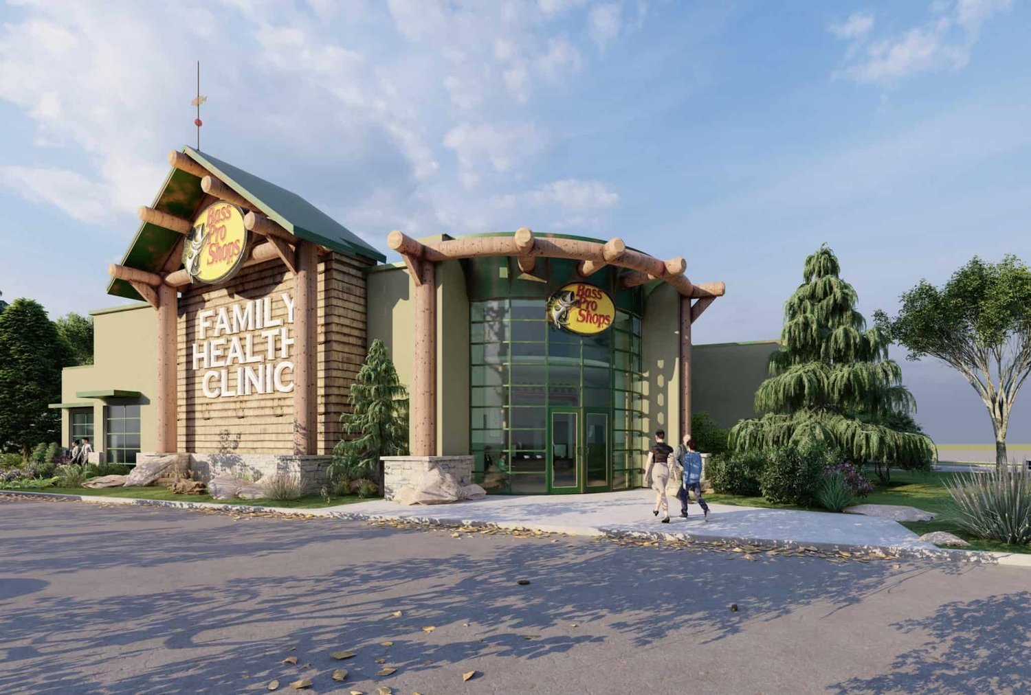 Bass Pro Shops is renovating a former bus station into its new Family Health Center.