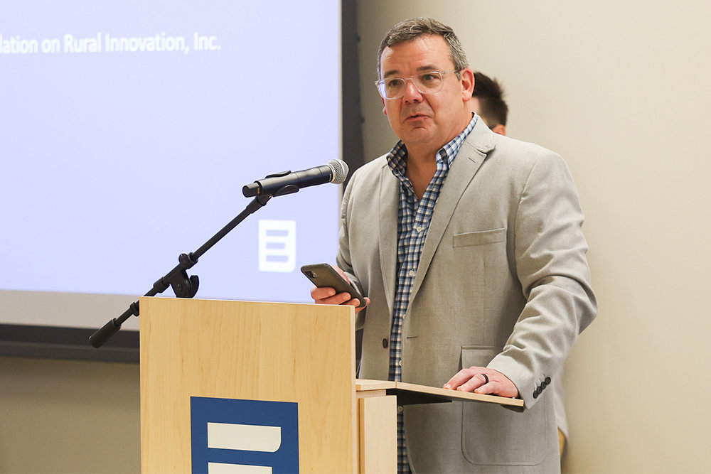 IN THE DETAILS: At a March 19 event in Springfield, Codefi co-founder James Stapleton says a coding lab and competitive league are expanding this year through the Southern Missouri Innovation Network.