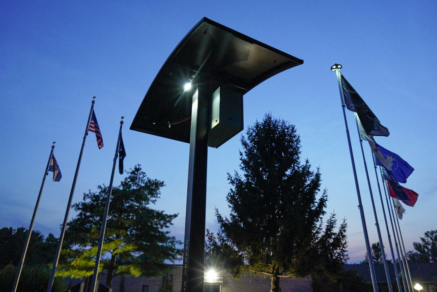 NewTek Energy's solar project in Willard recently won a statewide award.