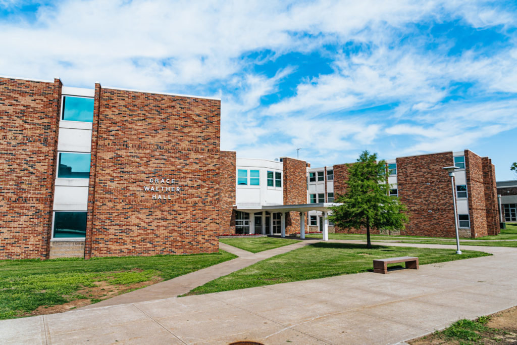 Grace Walther Hall was originally built in 1969 and partially renovated in 2008.