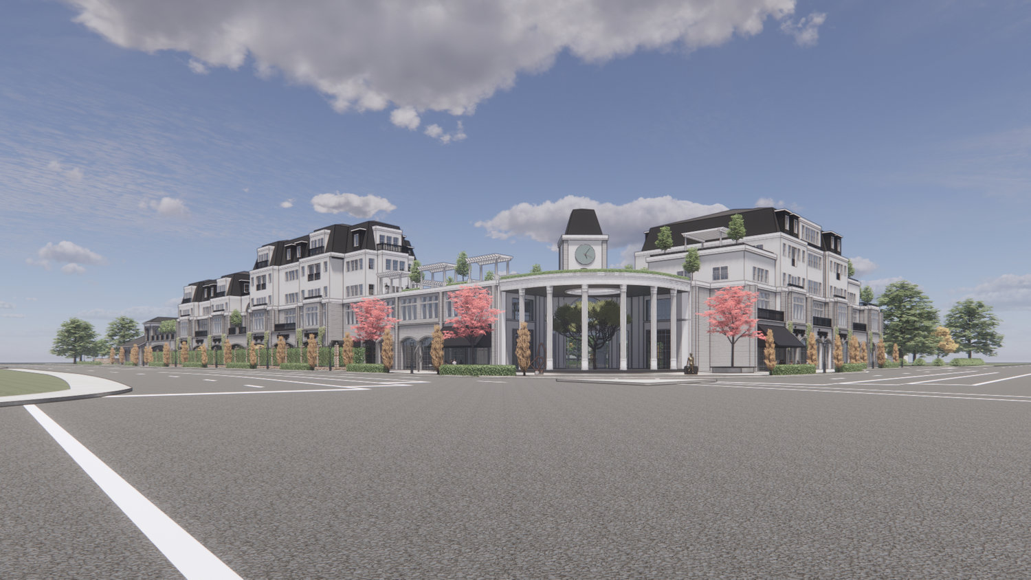 Springfield’s second-busiest corner, at Sunshine Street and National Avenue, is the site of a proposed mixed-use development for which developers BK&M seek a rezoning to commercial from single-family residential.