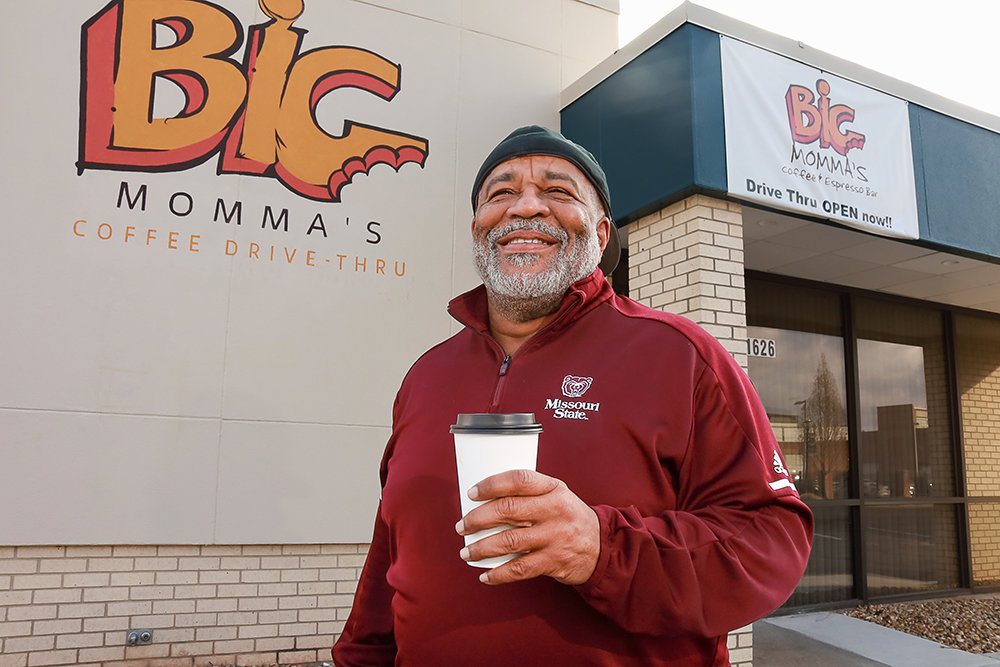 A NEW 'MOMMA': Big Momma's Coffee and Espresso Bar owner and CEO Lyle Foster says a new drive-thru is "a pandemic pivot."