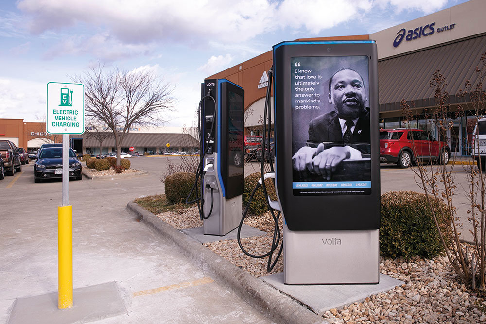 Tanger Factory Outlet Centers Inc. in Branson has 16 EV chargers, 12 of which are newly added.