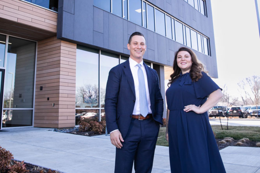 LEADERSHIP STRUCTURE: Brett Magers and Kylee Brown lead Legacy Capital, the new division of Legacy Bank & Trust Co.