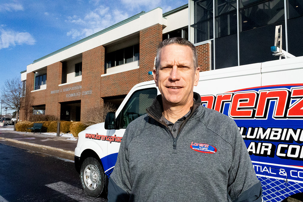 PROGRAM INTEREST: Mike Polino, owner of Lorenz Plumbing, Heating and Air Conditioning, intends to send employees to an Ozarks Technical Community College plumbing program set to launch in 2024.
